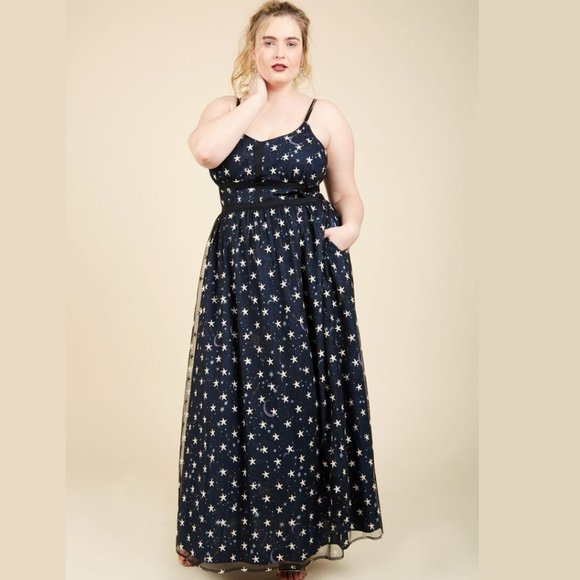 Modcloth Nightfall Fantasia Maxi Dress - Picture 5 of 11